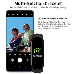 M6 Smart Watch – Fitness Tracker, Heart Rate, Blood Pressure Monitor, Waterproof