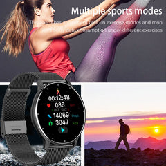 LIGE Smartwatch – Full Touch Fitness Tracker with Bluetooth Call