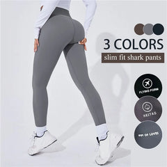 High Waist Thermal Yoga Leggings – Butt-Lifting & Push-Up Fit