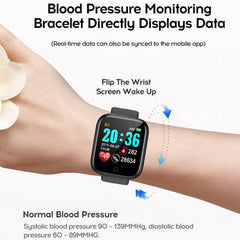 Y68 D20 Smartwatch – Bluetooth Fitness Tracker with Sleep & Activity Monitor