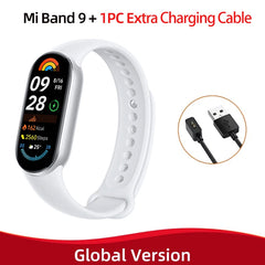 Xiaomi Smart Band 9 – 1.62" AMOLED, 21-Day Battery, Heart & SpO₂ Monitor