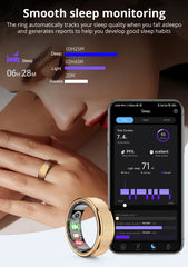 COLMI R10 Smart Ring – Health & Sleep Monitor, 5ATM Waterproof, Multi-Sport Mode