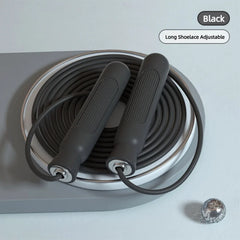 Adjustable Speed Jump Rope – Steel Cable with Bearings for Fitness & Weight Loss