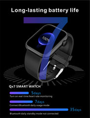 LIGE 2025 Smart Watch – Wireless Charging, Bluetooth Calls, Custom Watch Faces