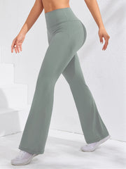 Flare Yoga Leggings – High Waist Slim Fit with Tummy Control