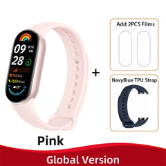 Xiaomi Smart Band 9 – 1.62" AMOLED, 21-Day Battery, Heart & SpO₂ Monitor