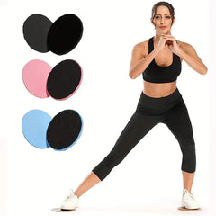 2Pcs Core Sliders – Yoga & Fitness Gliding Discs for Ab Workouts