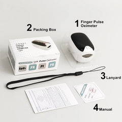 Medical Finger Pulse Oximeter – Oxygen Saturation & Heart Rate Monitor for Adults & Children