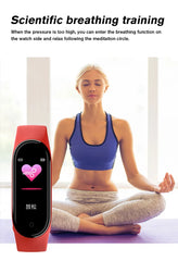 M6 Smart Watch – Fitness Tracker, Heart Rate, Blood Pressure Monitor, Waterproof