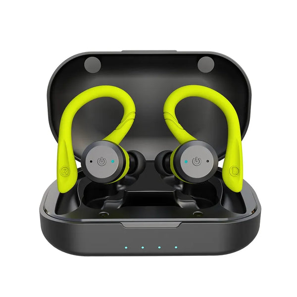 TWS Waterproof Earbuds – 20H Playtime, IPX7 Sport Bluetooth Headset