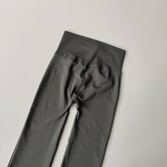 High-Waisted Seamless Flared Compression Leggings
