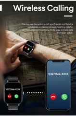2025 Bluetooth Smartwatch – Call Answering & Fitness Tracker for Men & Women
