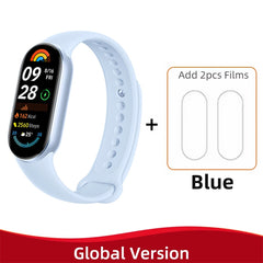 Xiaomi Smart Band 9 – 1.62" AMOLED, 21-Day Battery, Heart & SpO₂ Monitor