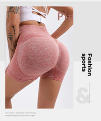 Women's High Waist Butt Lifting Workout Shorts
