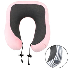 Soft U-Shaped Memory Foam Travel Pillow – Neck & Cervical Support