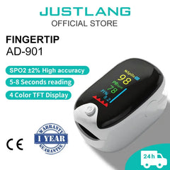 Medical Finger Pulse Oximeter – Oxygen Saturation & Heart Rate Monitor for Adults & Children