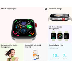 HUAWEI Watch FIT 3 – 1.82” AMOLED Display & Bluetooth Calling Smartwatch
