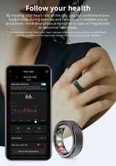 COLMI R10 Smart Ring – Health & Sleep Monitor, Waterproof, Charging Case