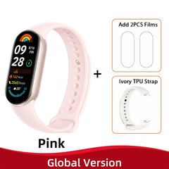 Xiaomi Smart Band 9 – 1.62" AMOLED, 21-Day Battery, Heart & SpO₂ Monitor