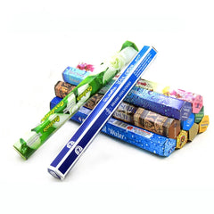 20 Sticks Indian Incense – White Sage, Lavender, Sea Breeze & More for Meditation & Aromatherapy