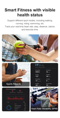 R09 Smart Ring – Health Monitoring, Camera Control, Waterproof with Charging Case