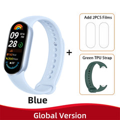 Xiaomi Smart Band 9 – 1.62" AMOLED, 21-Day Battery, Heart & SpO₂ Monitor