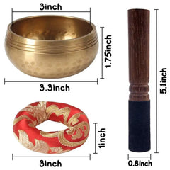 Miwayer Handmade Tibetan Singing Bowl – Copper Sound Therapy