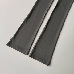 High-Waisted Seamless Flared Compression Leggings