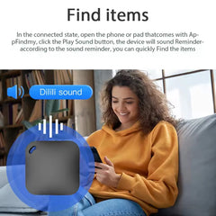 Apple Find My Devices GPS Tracker – Portable Anti-Lost Locator for Pets, Kids & Cycling