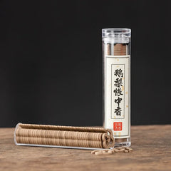Natural Disk Incense Set – Mini Burner with Sandalwood & Cinnamon Plant Extracts