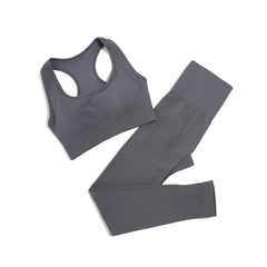 WAREBALL Seamless Yoga Set – 2/3/4pcs Women's Gym Workout Tracksuit