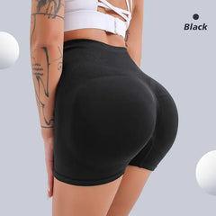 Women's High Waist Butt Lifting Workout Shorts
