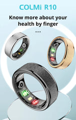 COLMI R10 Smart Ring – Health & Sleep Monitor, 5ATM Waterproof, Multi-Sport Mode