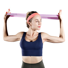 Elastic Resistance Bands – Home Training, Yoga & Pilates Fitness Bands