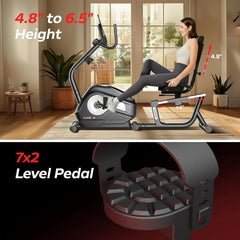 Stationary Exercise Bike – Indoor Cycling Fitness Equipment