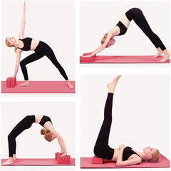 Yoga Blocks – EVA Foam Support Bricks for Home & Studio Use