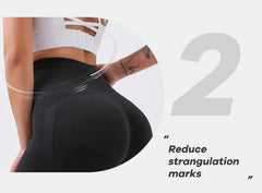 Women's High Waist Butt Lifting Workout Shorts